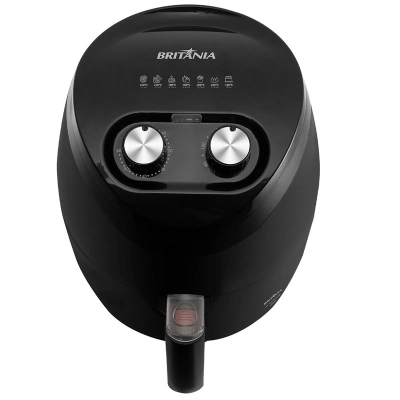 Fritadeira-Eletrica-Air-Fry-Britania-35-Litros-Preto-BFR25P---127-Volts