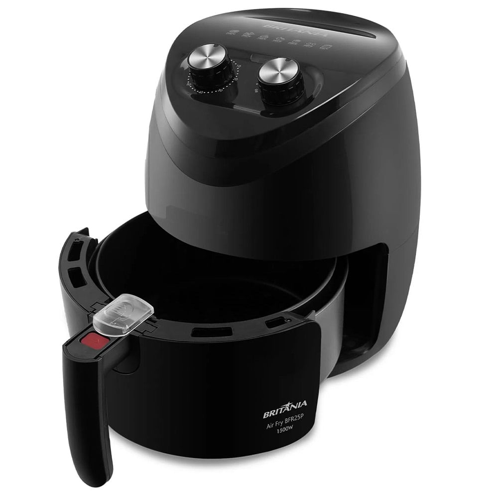 Fritadeira-Eletrica-Air-Fry-Britania-35-Litros-Preto-127V-BFR25P