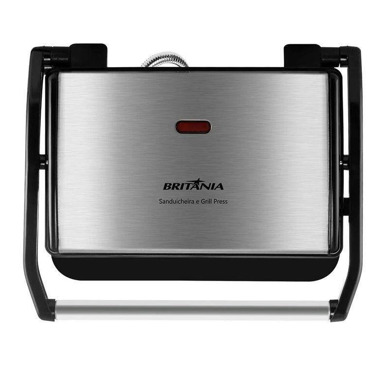 Grill-e-Sanduicheira-Britania-Inox-Press-BGR27I-–-127-Volts
