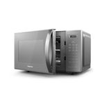 MicroondasPanasonicDuplaRefeicao27LitrosPrataNNST55LMRU–220Volts