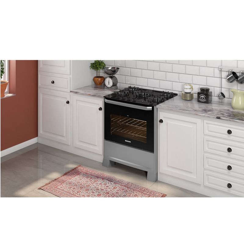 FogaodePisoSuggar5BocasMesadeVidroBestGrillPrata–220Volts