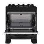 Fogao-de-Piso-Suggar-5-Bocas-Mesa-de-Vidro-Neo-Max-Preto-–-Bivolt-