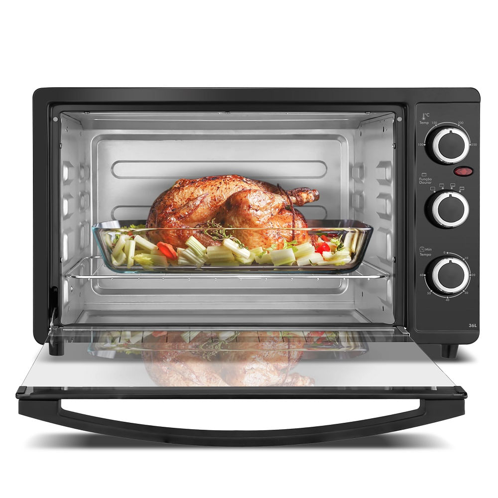 Forno-Eletrico-Britania-36-Litros-Preto-BFE41P-–-127-Volts-