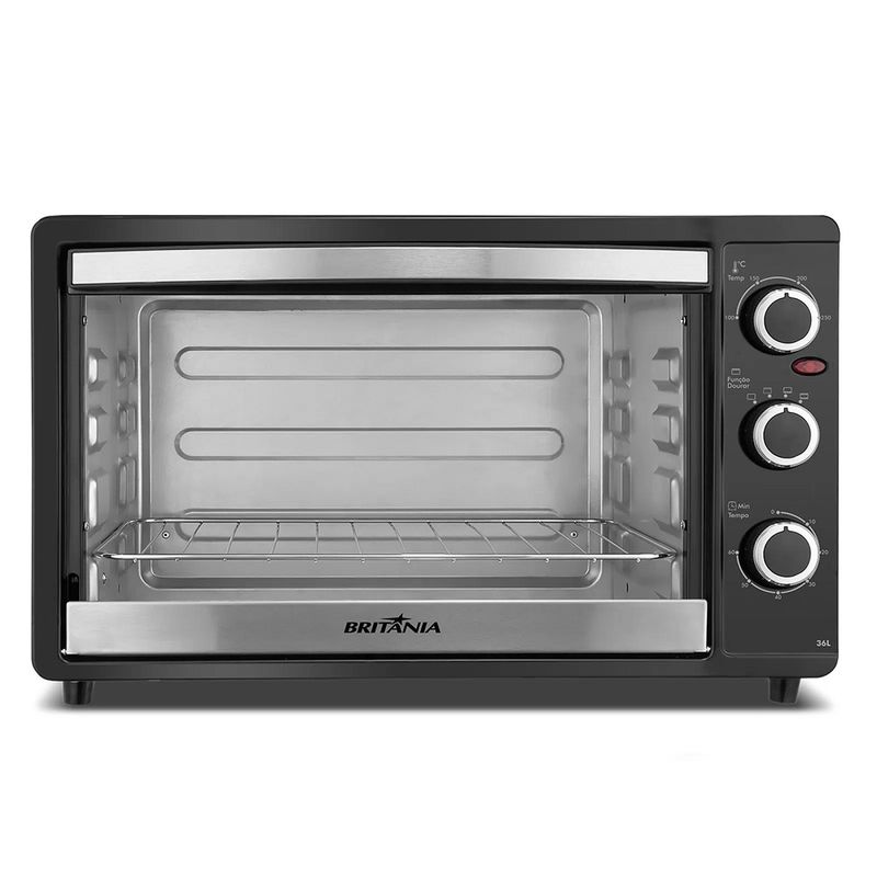 Forno-Eletrico-Britania-36-Litros-Preto-BFE41P-–-220-Volts-