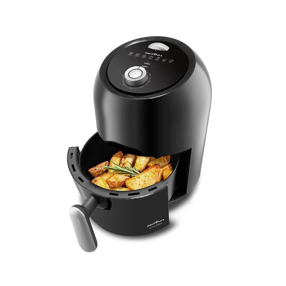Fritadeira-Air-Fryer-Britania-3-Litros-Preta-127V-BFR30
