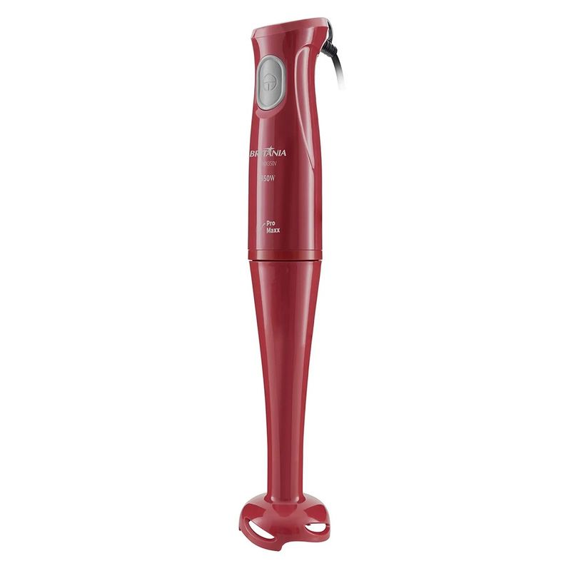 MixerBritania350WProMaxxVermelhoBMX350V–220Volts