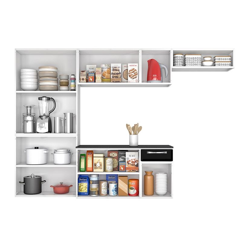 Cozinha-Itatiaia-Compacta-em-Aco-Amanda-2023-Branca-e-Preta-
