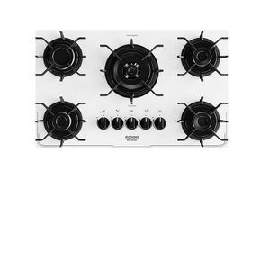 Cooktop Itatiaia 5 Bocas Tripla Chama Itamaster Branco – Bivolt