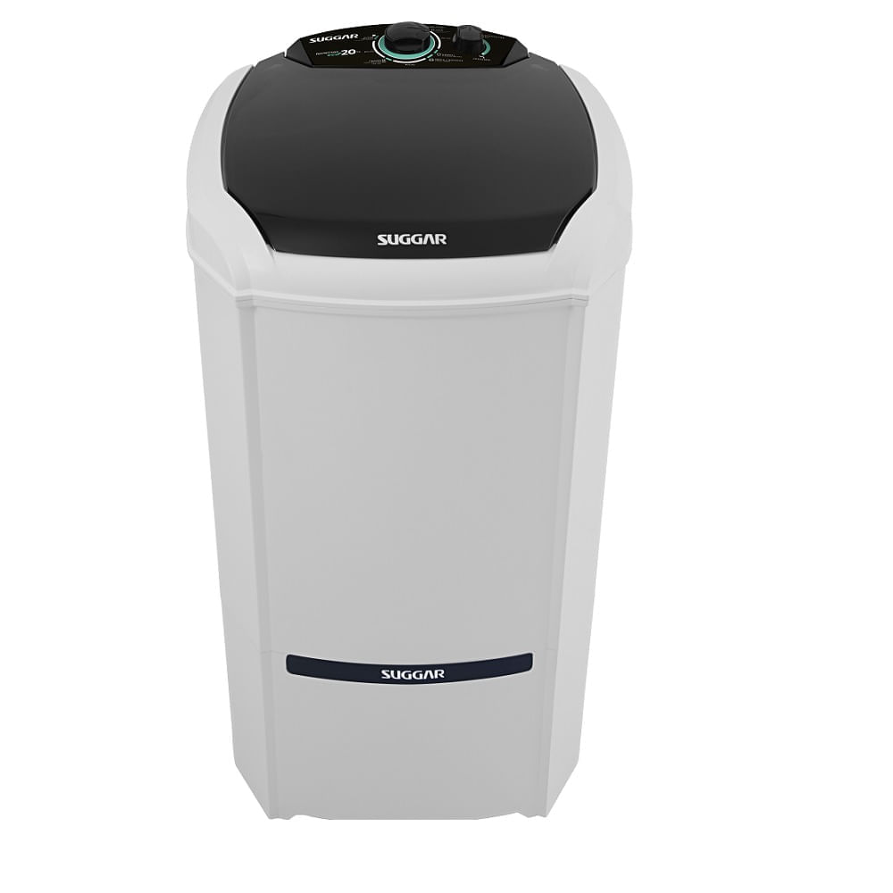 Lavadora de Roupa 20 Kg Branco Lavamax Eco Suggar - 110v - Le2001btp
