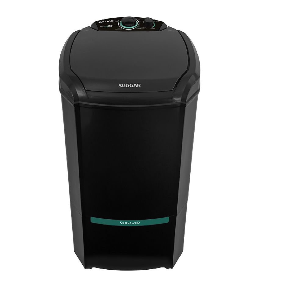 Lavadora de Roupas  Suggar 20 Kg Semiautomática Lavamax Eco Preta LE2001PT – 127 Volts