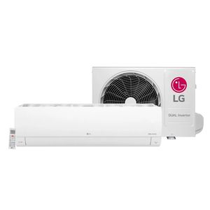 Ar Condicionado Split Hi Wall Inverter LG Dual Compact R-32 9000 BTU/h Frio S3NQ09AAQAL.EB2GAM1 – 220 Volts