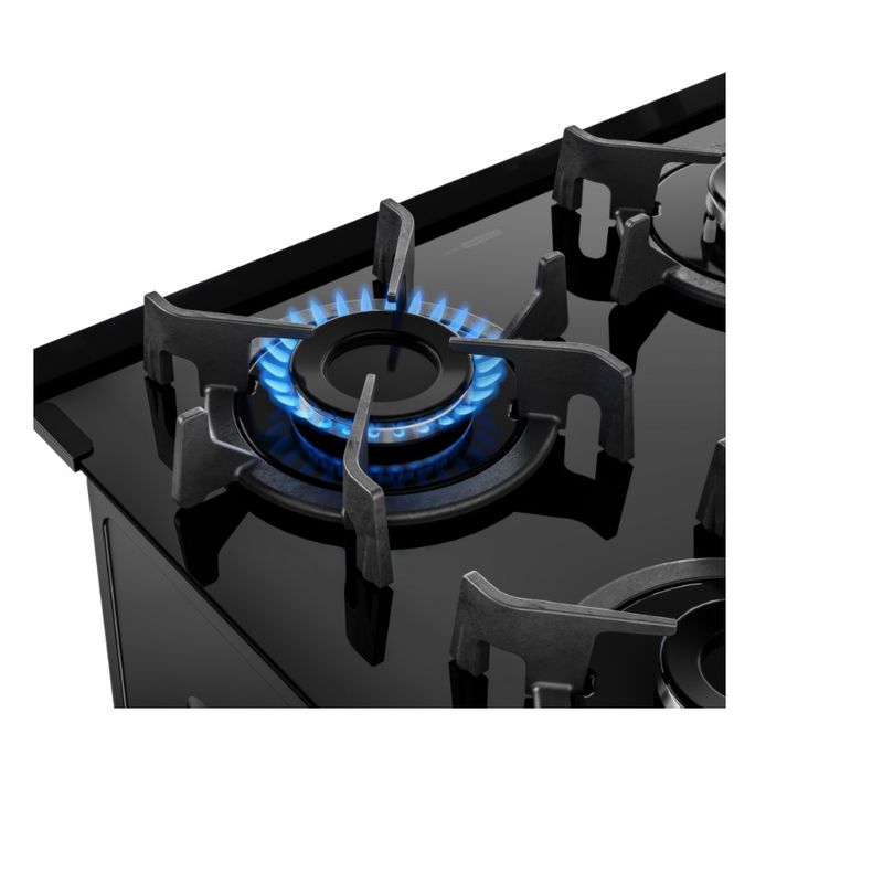 Fogao-de-Piso-Atlas-4-Bocas-com-Mesa-de-Vidro-Agile-Up-Glass-Preto---Bivolt-