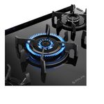 Fogao-de-Piso-Atlas-5-Bocas-com-Mesa-de-Vidro-Agile-Up-Glass-Preto---Bivolt