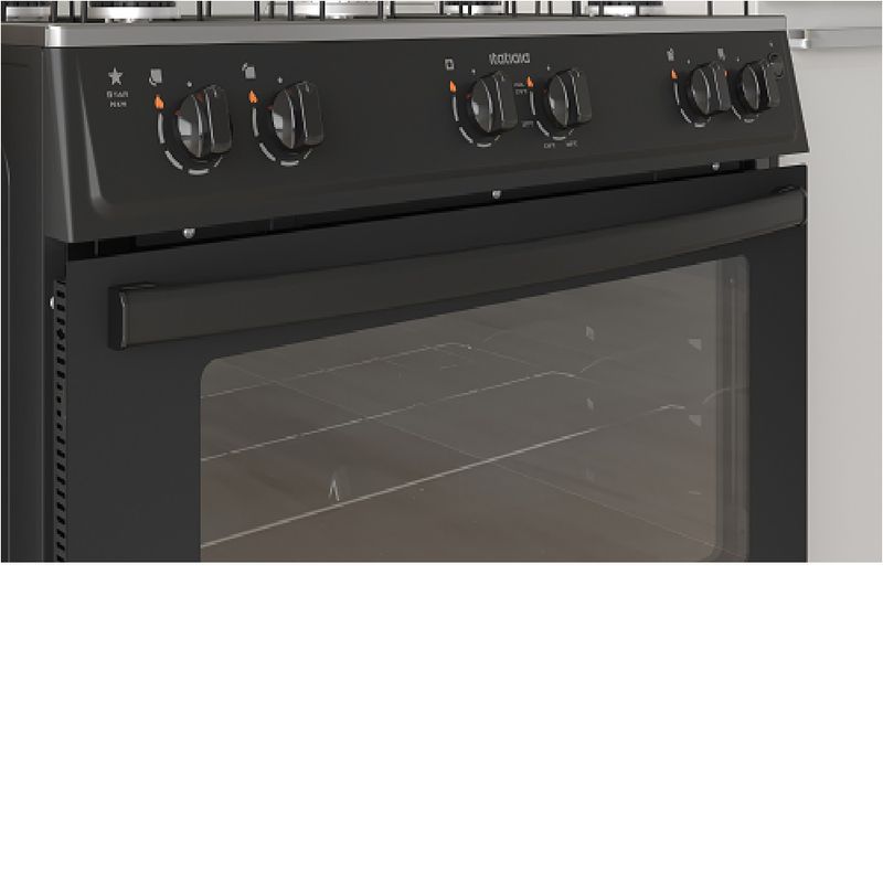 Fogao-de-Piso-Itatiaia-5-Bocas-Star-New-Preto-–-Bivolt