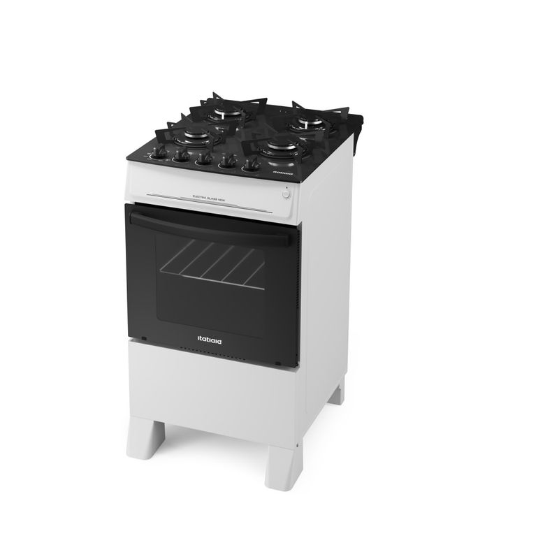 Fogao-de-Piso-Itatiaia-4-Bocas-com-Mesa-de-Vidro-Electra-Glass-New-Branco-–-Bivolt