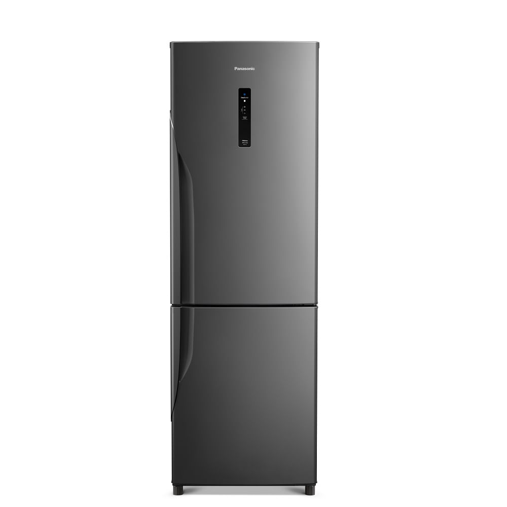 RefrigeradorPanasonicFrostFree397LitrosTitanioNRBB41PV1T–127Volts