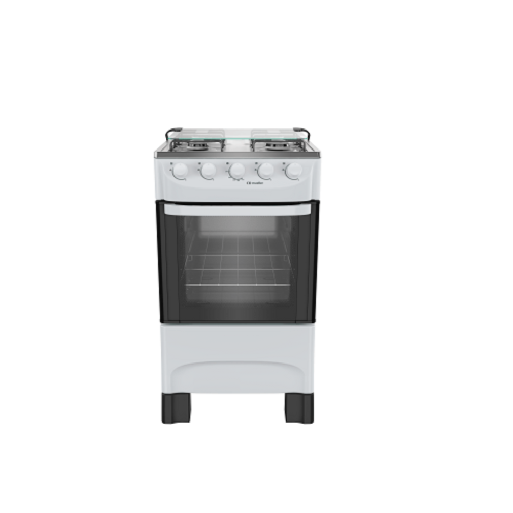 Fogão 4 Bocas Mueller Mfi4ba Branco – Bivolt – 610000810