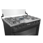 Fogao-de-Piso-Mueller-5-Bocas-Mesa-Inox-Preto-MFI5BA