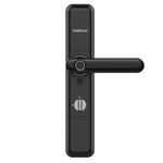 Fechadura-Smart-Intelbras-com-Macaneta-Preta-MFR-7000