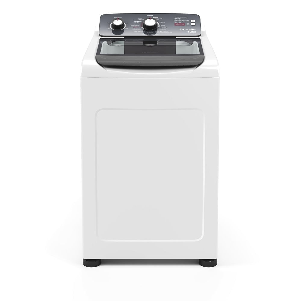 LavadoradeRoupaAutomaticaMueller13KgUltracentrifugacaoeCicloRapidoBrancaMLA13–220Volts