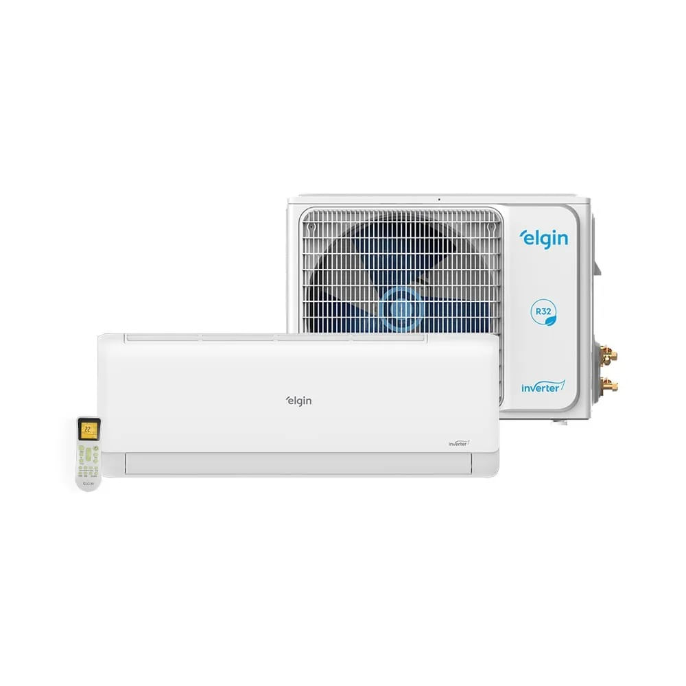 ArCondicionadoSplitHiWallElginEcoInverterIIWIFI12000BTUhQuenteFrio45HJQI12C2WB–220Volts