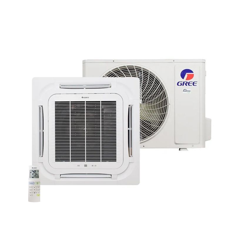 Ar-condicionado-Split-Cassete-Inverter-Gree-G-Prime-Plus-36000-BTU-h-Frio-Monofasico-ET010N2380A-–-220-Volts