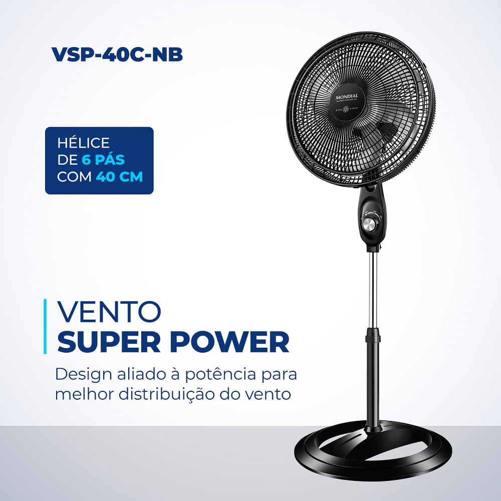Ventilador-de-Coluna-Mondial-Super-Power-40cm-3-Velocidades