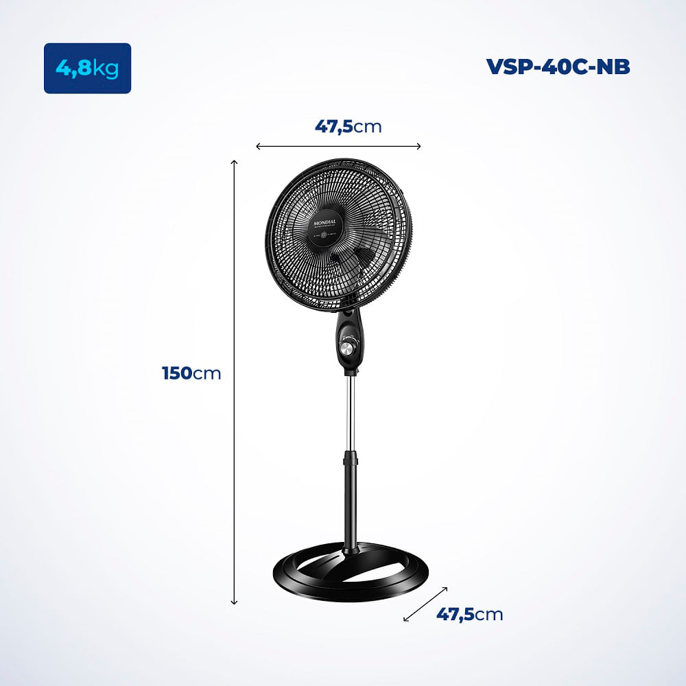 Ventilador-de-Coluna-Mondial-Super-Power-40cm-3-Velocidades