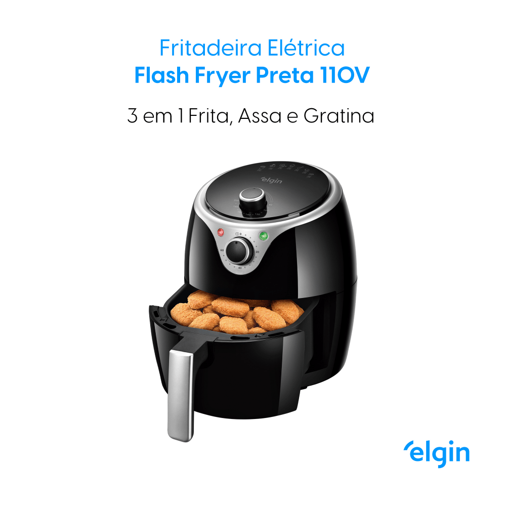 Fritadeira-Eletrica-Sem-oleo-Elgin-35-Litros-Flash-127V