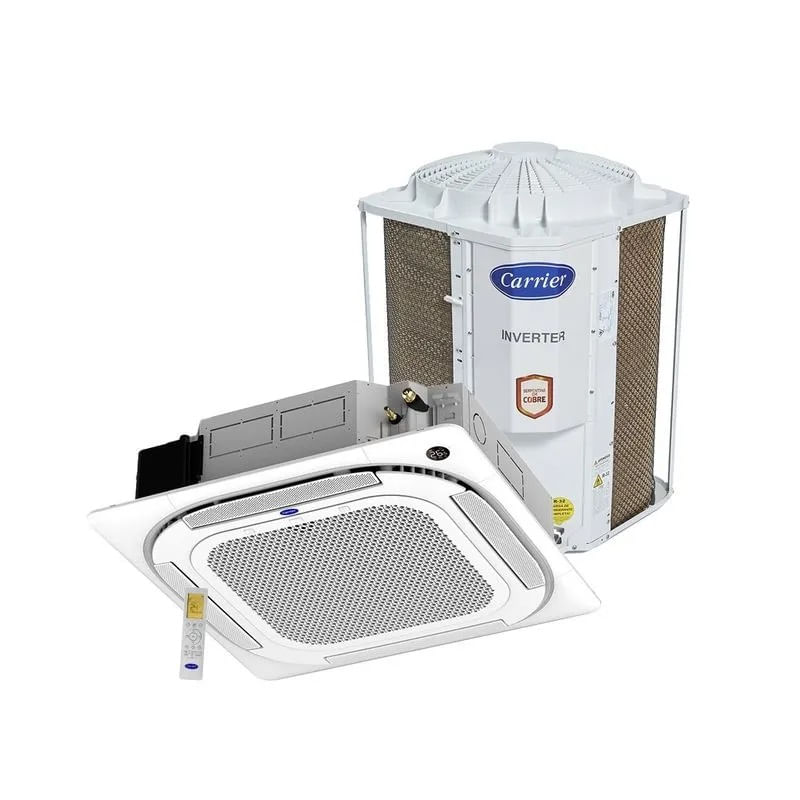 Ar Condicionado Split Cassete 28000 Btu Quente/frio Connect - Inverter - Springer Carrier - 220v - 40kvqd28c5