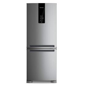 Refrigerador Brastemp 447 Litros Frost Free Inverse Inox BRE57FK – 127 Volts