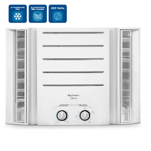 Ar Condicionado Janela Springer Midea 7500 BTU/h Frio Mecânico QCK075BB - 220 Volts