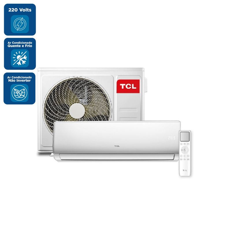 Ar-Condicionado-Split-22000Btus-TCL-Quente-e-Frio-220V