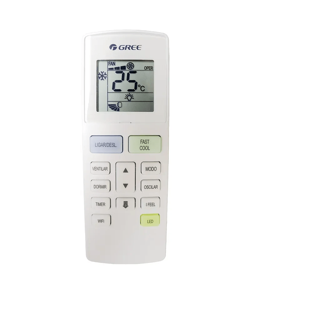 Controle-Remoto-do-Ar-Condicionado-Split-Inverter-Cassete-Gree-G-Prime-Compact-36.000-BTUs-Frio-220V-GULD36T1-A-S