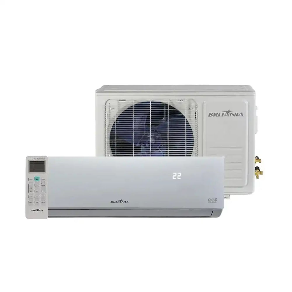 Ar Condicionado Split 24000 Btu Quente/frio - Inverter - Britânia - 220v - Bac24000iqfm9w