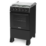 Fogão Itatiaia 4 Bocas Star Clean New Preto-1729534583364