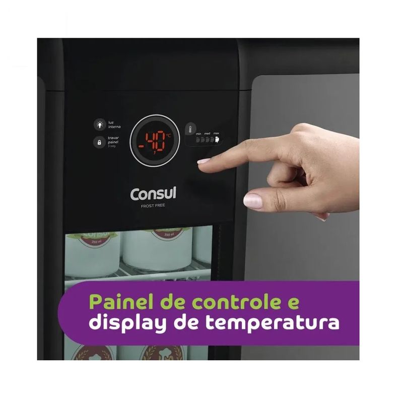 Cervejeira-Consul-Pequena-82-Litros-Titanium-CZD12AT-220V