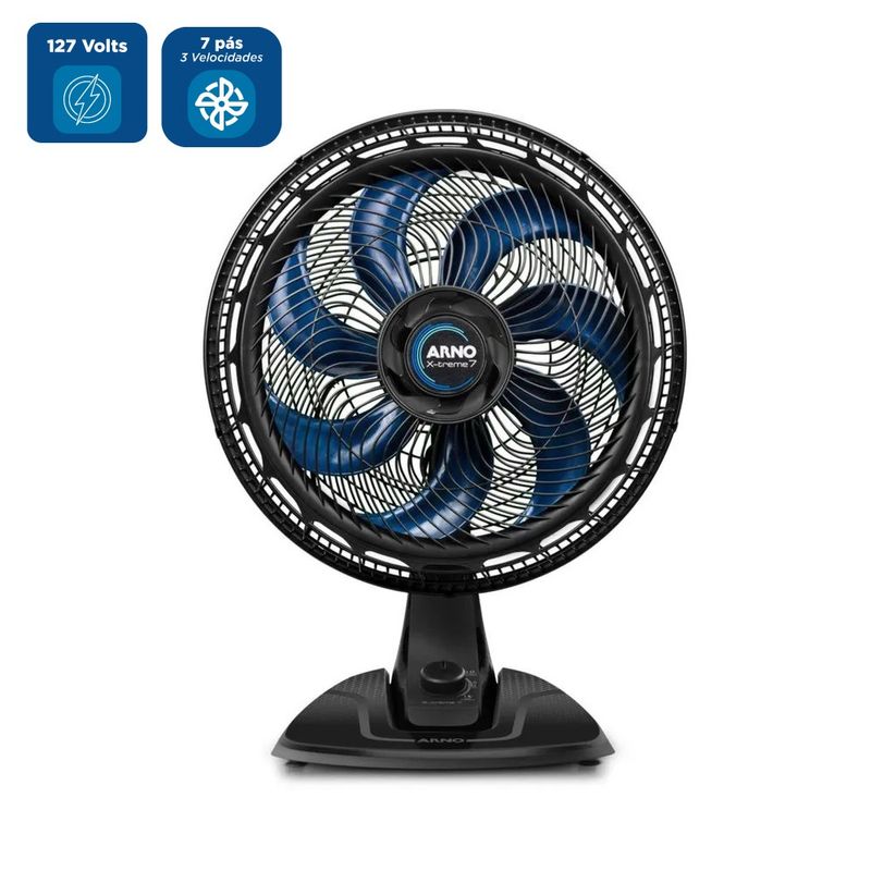 Ventilador-de-Mesa-Arno-40cm-X-Treme-7-Preto-VE70-–-127-Volts