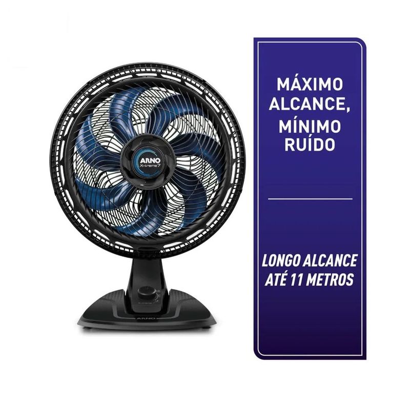 Ventilador-de-Mesa-Arno-40cm-X-Treme-7-Preto-VE70-–-127-Volts