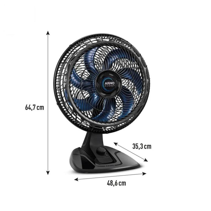 Ventilador-de-Mesa-Arno-40cm-X-Treme-7-Preto-VE70-–-127-Volts