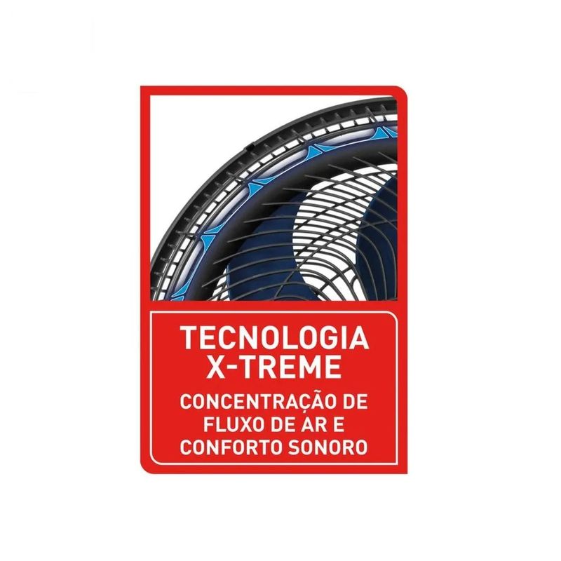 Ventilador-de-Mesa-Arno-40cm-X-Treme-7-Preto-VE70-–-127-Volts