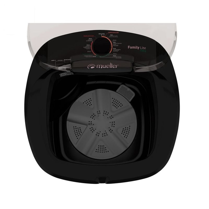 Lavadora de Roupas Semiautomática Mueller Family Lite 10kg Preta - 4.jpg