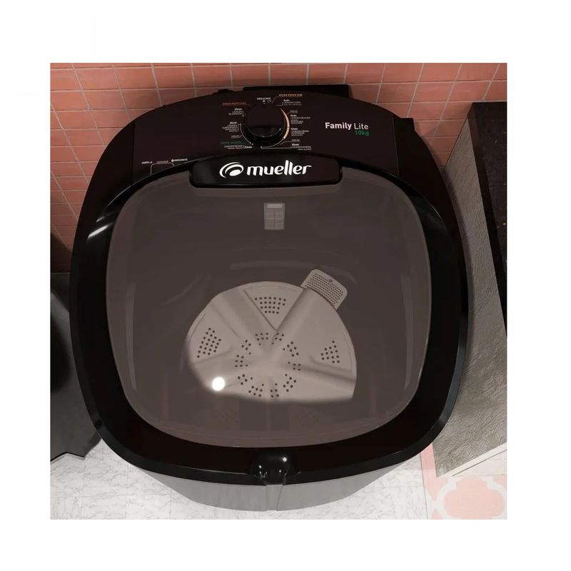 Lavadora de Roupas Semiautomática Mueller Family Lite 10kg Preta - 5.jpg