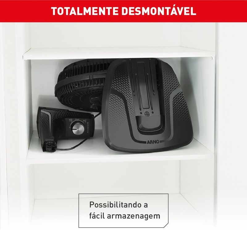 Ventilador-de-Mesa-40cm-Arno-X-Treme-9-VE90-Preto-127-Volts