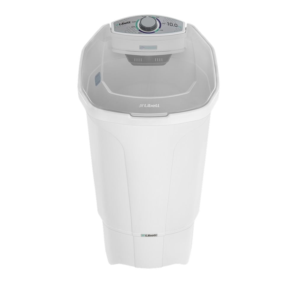 Lavadora de Roupas Libell 10Kg Semi Automática Branca – 127 Volts