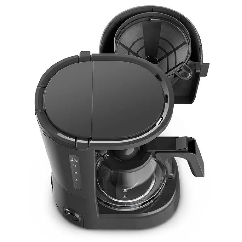 Cafeteira Elétrica Electrolux 15 Xícaras Eficient Granite Gray ECM10  127 Volts - 4.jpg