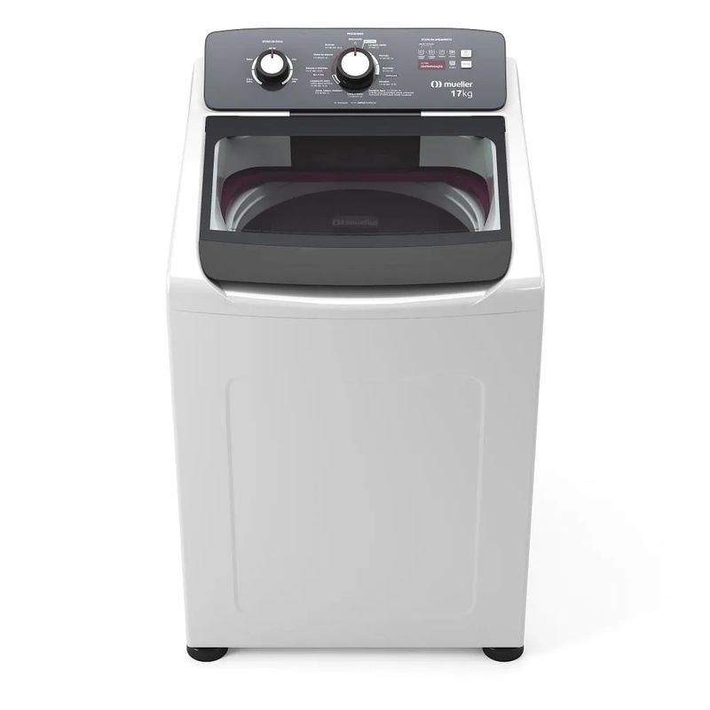 Lavadora de Roupa Automática Mueller 17Kg com Ultracentrifugação e Ciclo Rápido Branca MLA17 127 Volts - 2.jpg