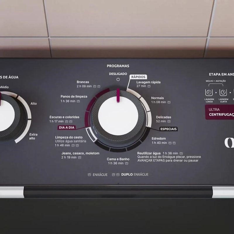 Lavadora de Roupa Automática Mueller 17Kg com Ultracentrifugação e Ciclo Rápido Branca MLA17 127 Volts - 12.jpg