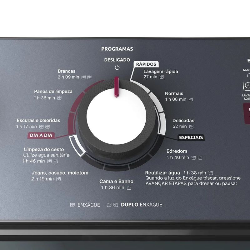 Lavadora de Roupa Automática Mueller 15Kg Ultracentrifugação e Ciclo Rápido Branca MLA15 127 Volts - 14.jpg