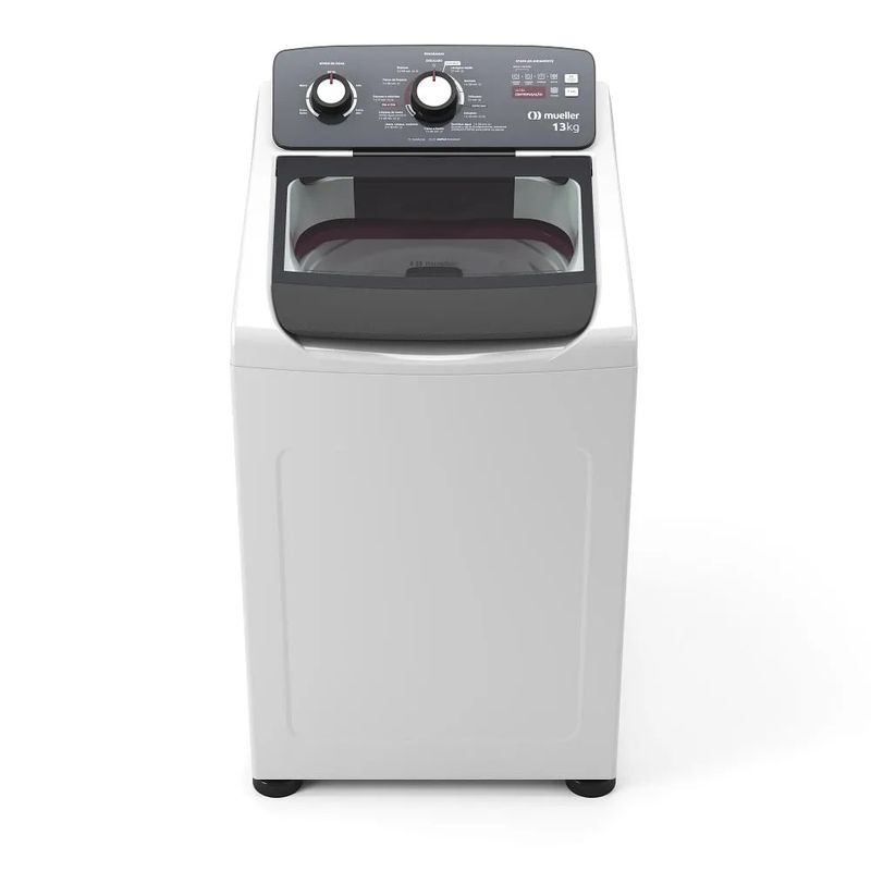 Lavadora de Roupas Automática Mueller 13Kg Ultracentrifugação e Ciclo Rápido Branca MLA13 127 Volts - 2.jpg